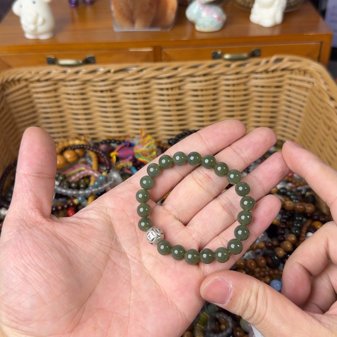 和田玉（糖玉）手链未镶嵌