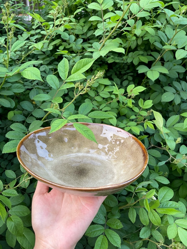 298窑变水滴器型沙拉碗
