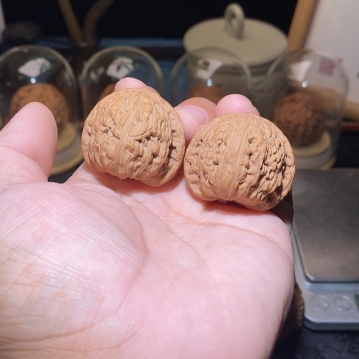 吊坠文玩核桃承德密纹