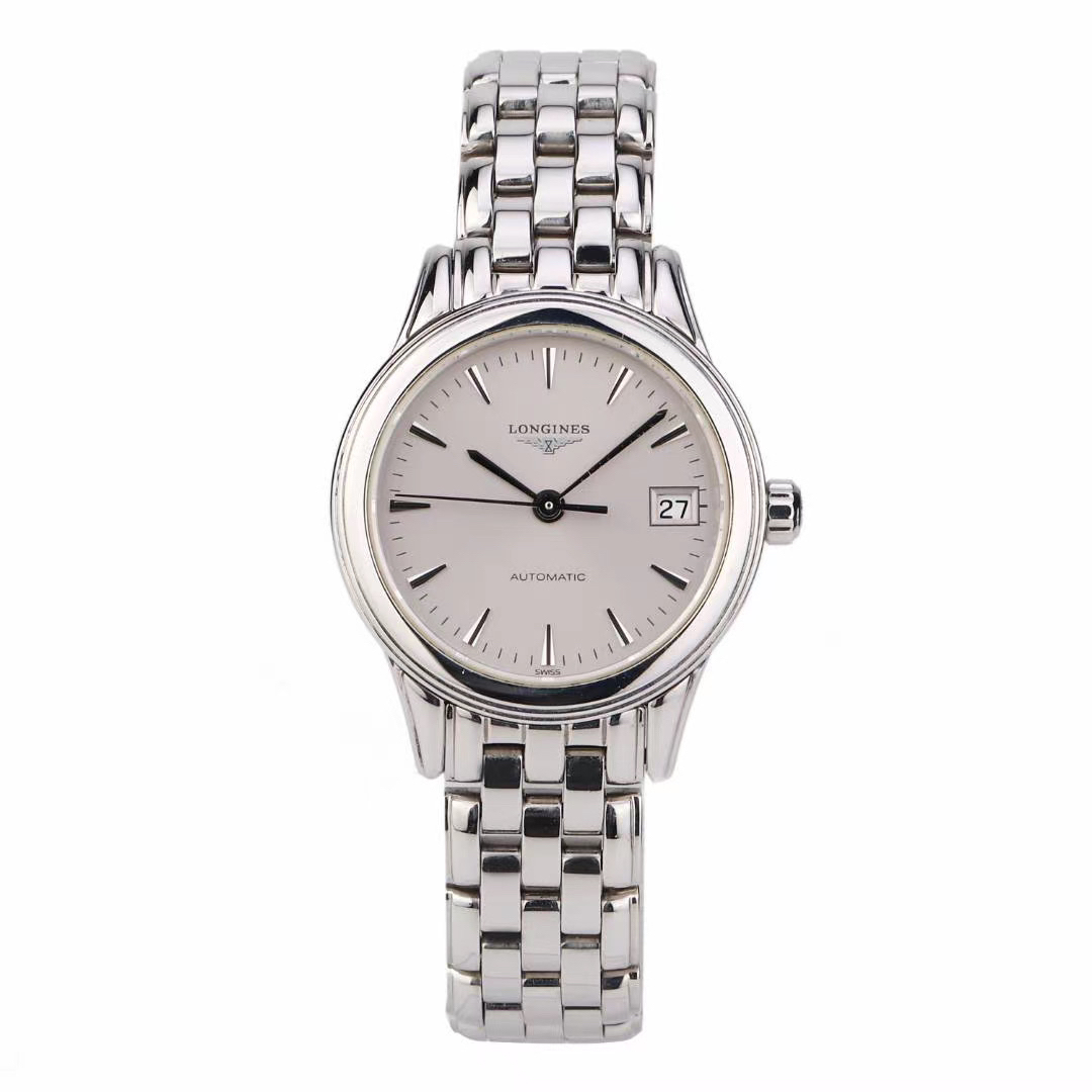 99新 Longines/浪琴 浪琴军旗274系列/26女士/ 自动机械表/优雅