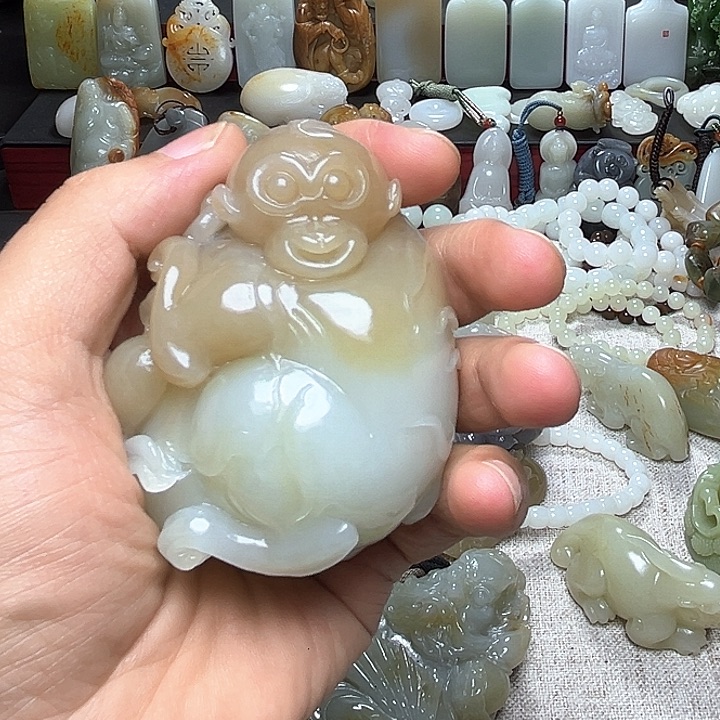 和田玉未镶嵌挂件赵*斌