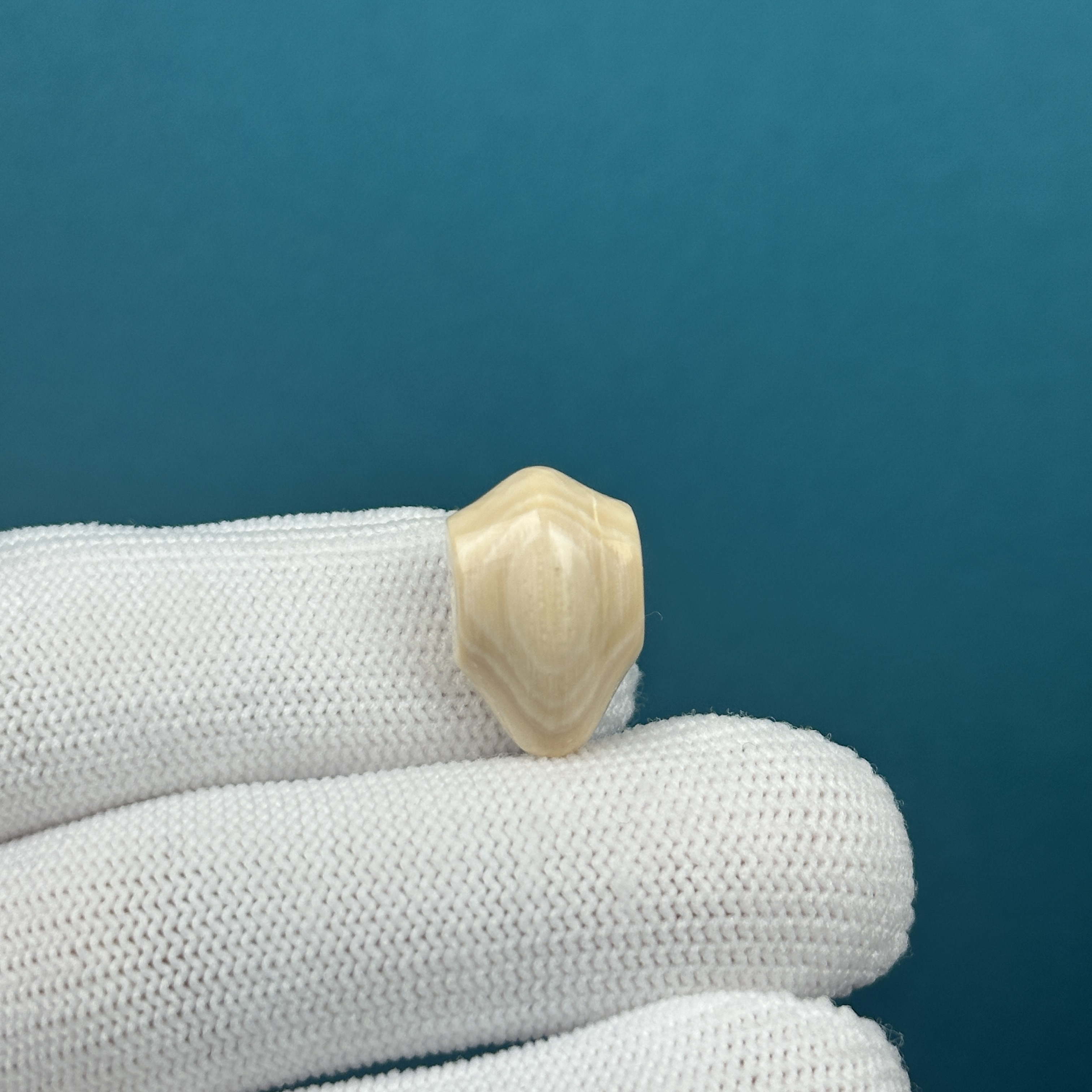 D60-08天然猛犸牙 鲨鱼背三通 11.7*18.3mm一物一图假一罚十