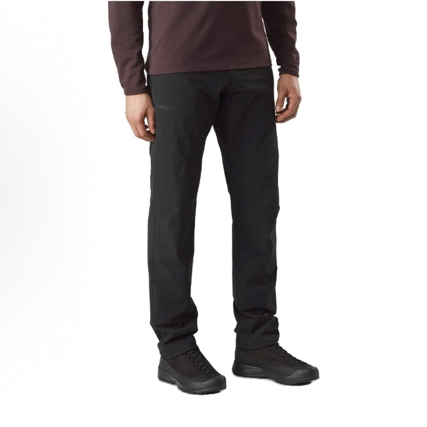 SC25856秋冬加绒保暖软壳裤男子户外徒步登山防风防水休闲裤