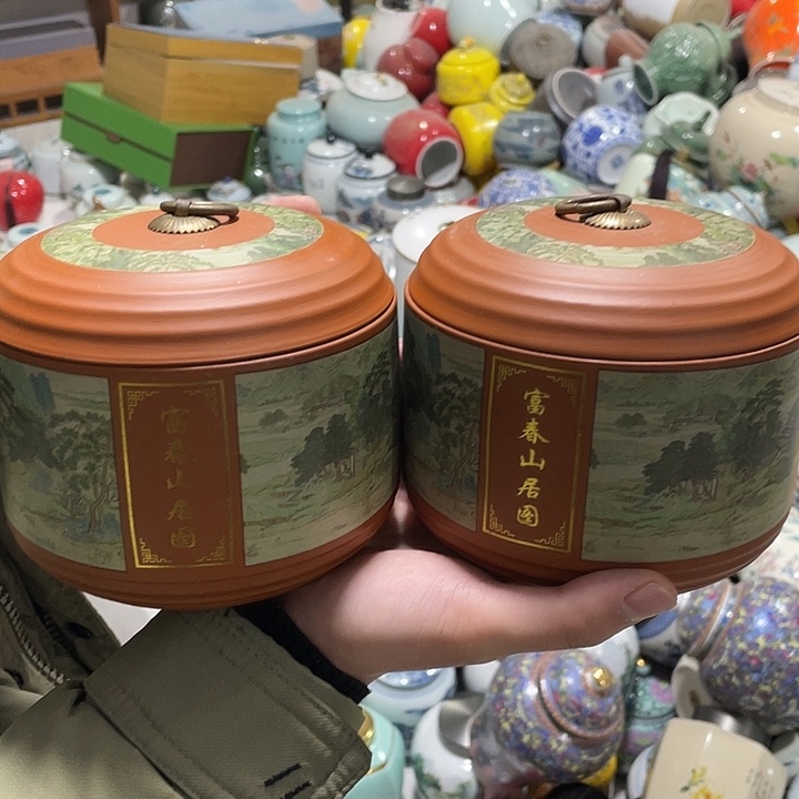 陶瓷罐茶叶罐密封罐