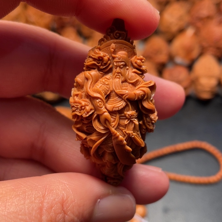 【闪购商品】橄榄核手串/手链关羽。