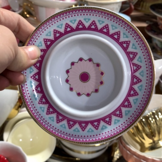 瓷片微瑕陶瓷处理介意请慎拍11.5厘米