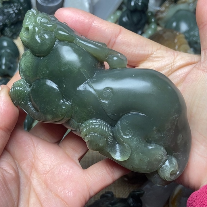 和田玉和田玉未镶嵌放***妈有棉