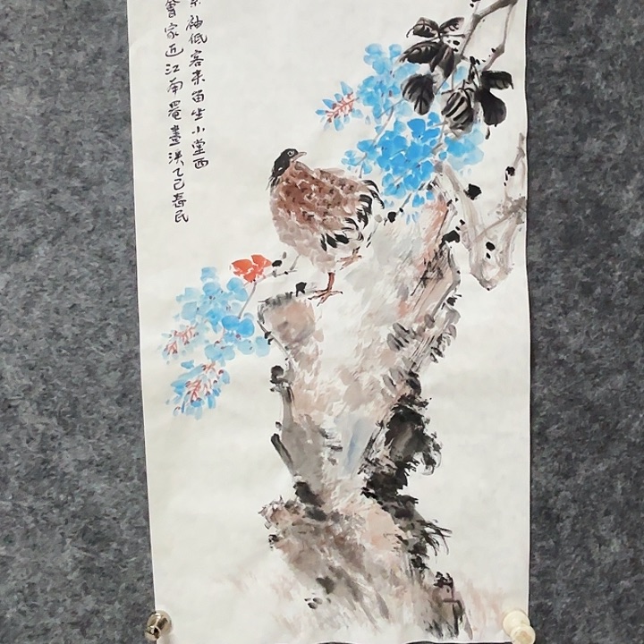 国画闲堂春民国画