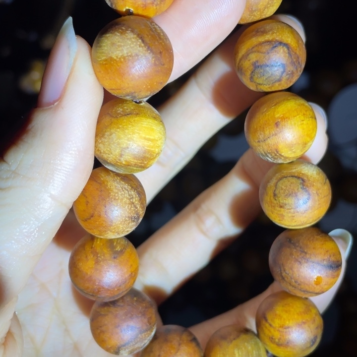 贡木把件手串手串