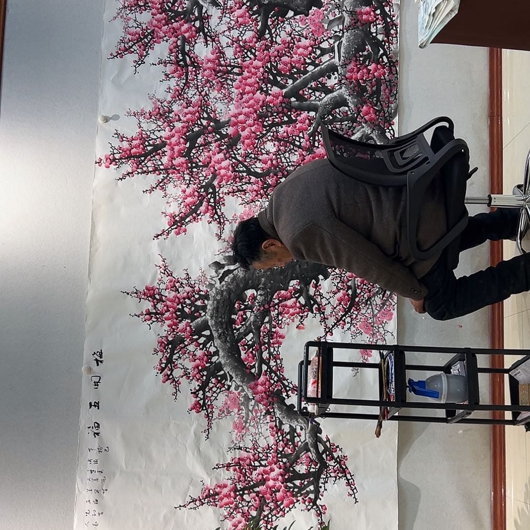 国画清风画院国画手绘