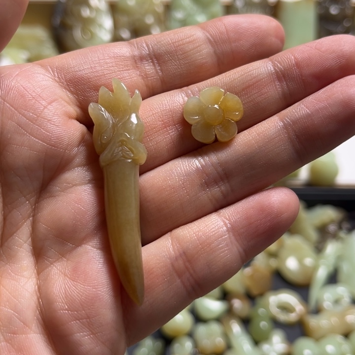 和田玉，和田玉未镶嵌