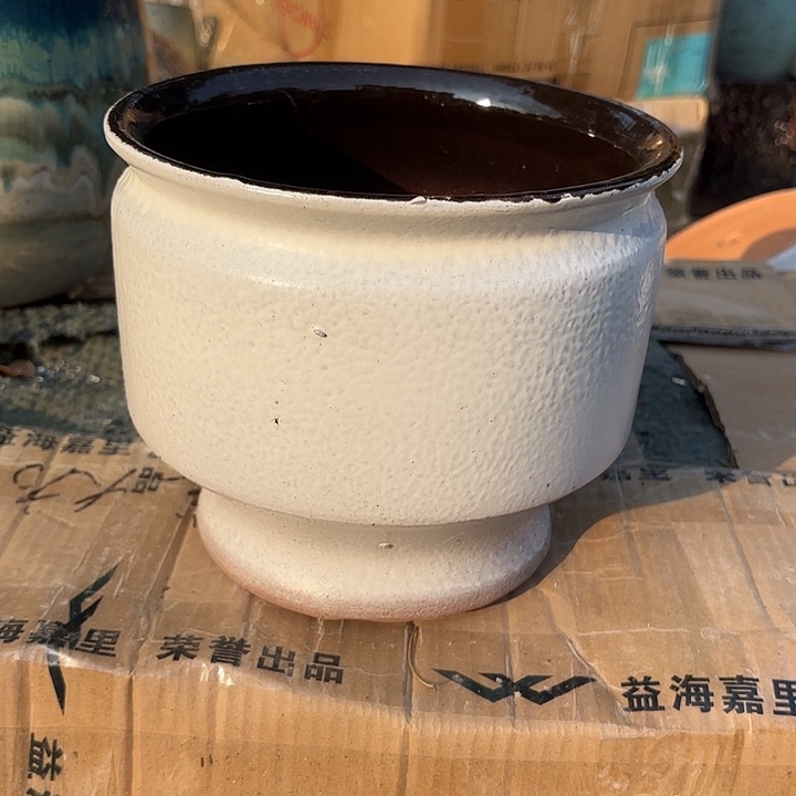 紫砂茶碗微瑕口径20*18