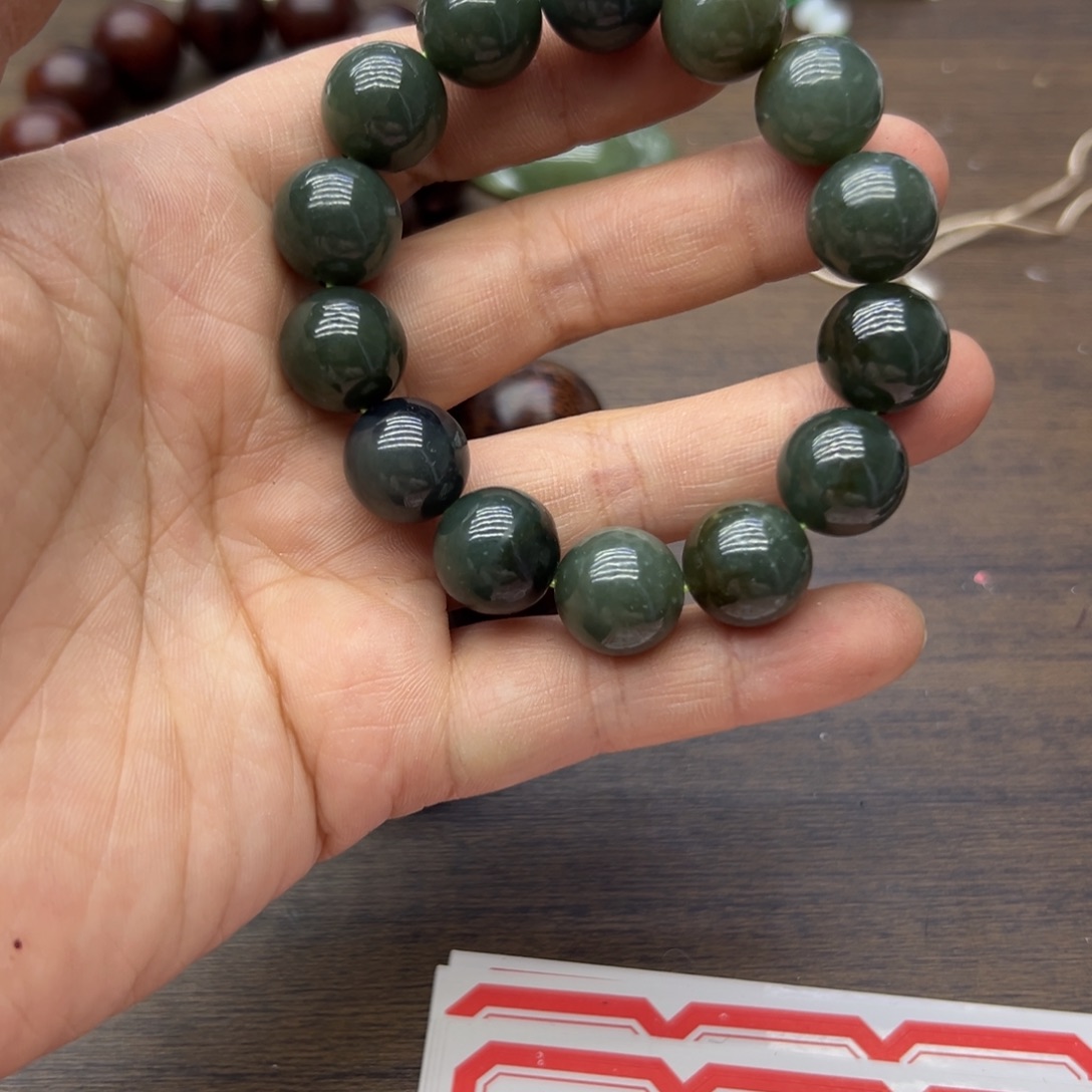 和田玉未镶嵌手链282