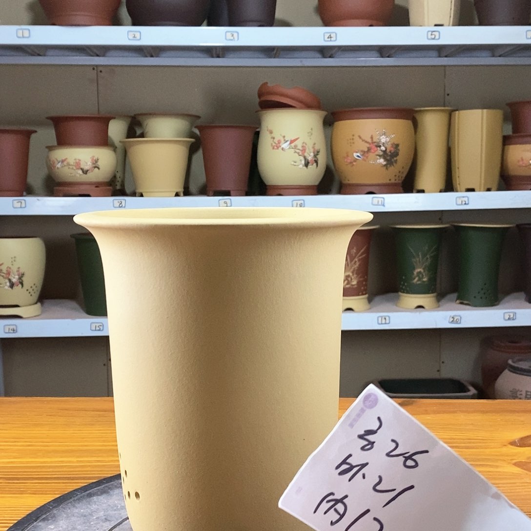 紫砂花盆紫砂兰花盆268