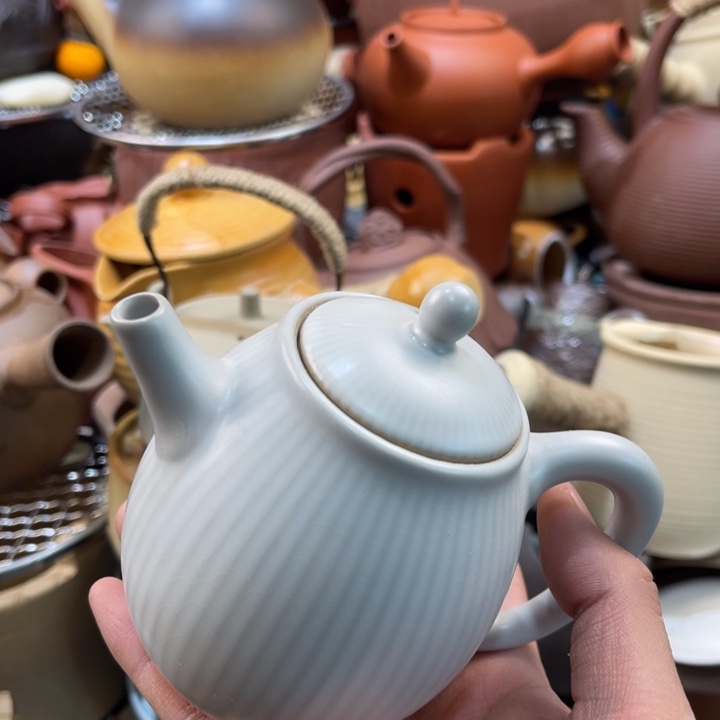 陶摆件你也不要多吃一