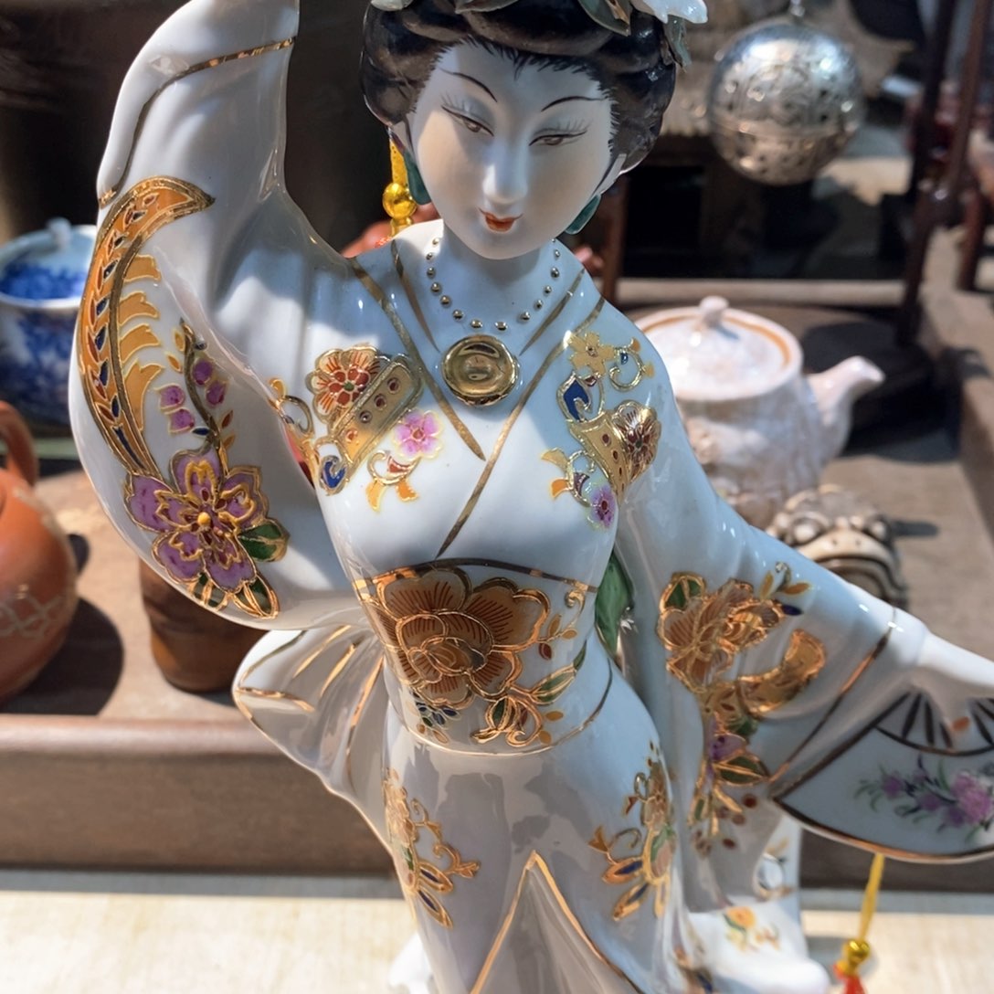 茶盏密胺手绘陶瓷杯子