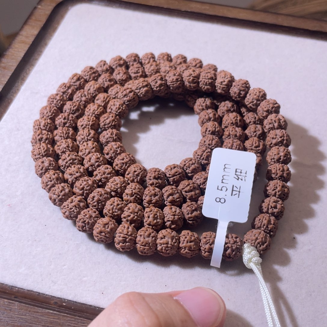 金刚菩提吊坠平细脖挂8.5