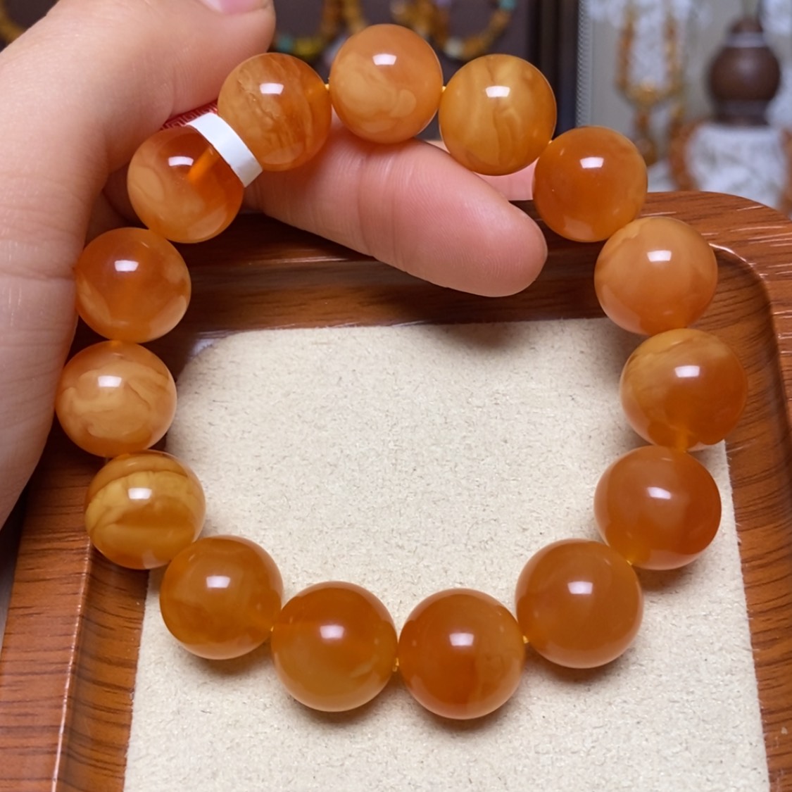 【闪购商品】手链蜜蜡未镶嵌手串