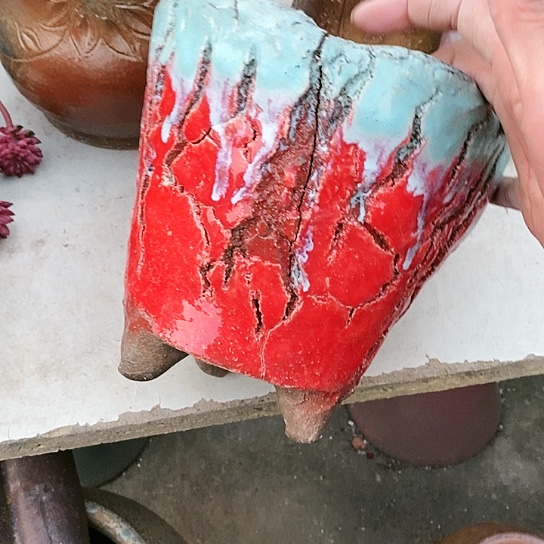 【闪购商品】紫砂花盆瑕疵19.19花盆