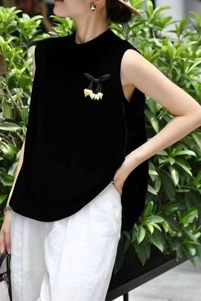 2025欧货新款真丝丝绒衫