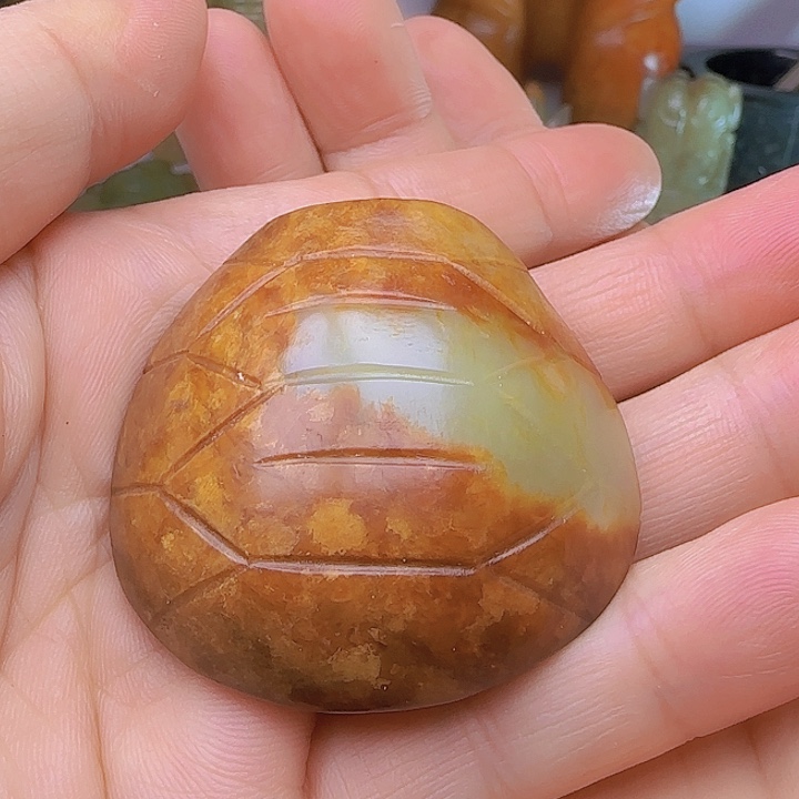 和田玉吊坠(不含链)未镶嵌