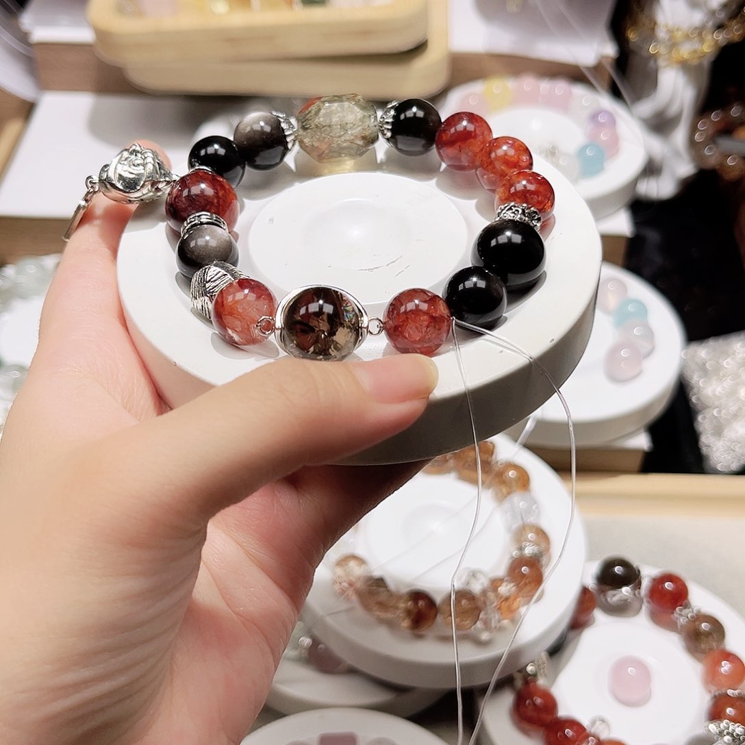 水晶手链未镶嵌爱****6天然水晶