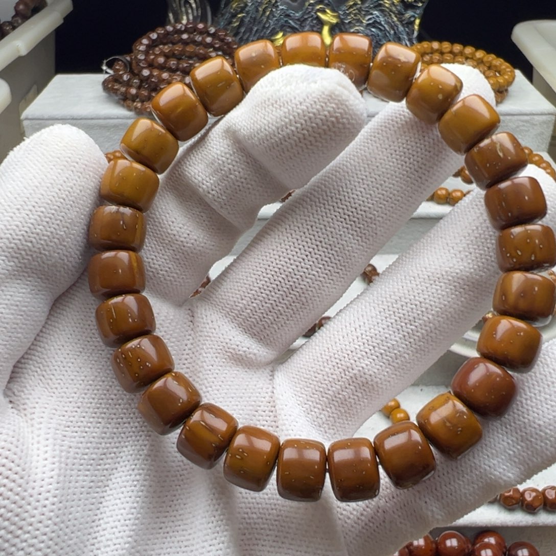 支***张紫金鼠手串紫金鼠实心闪9