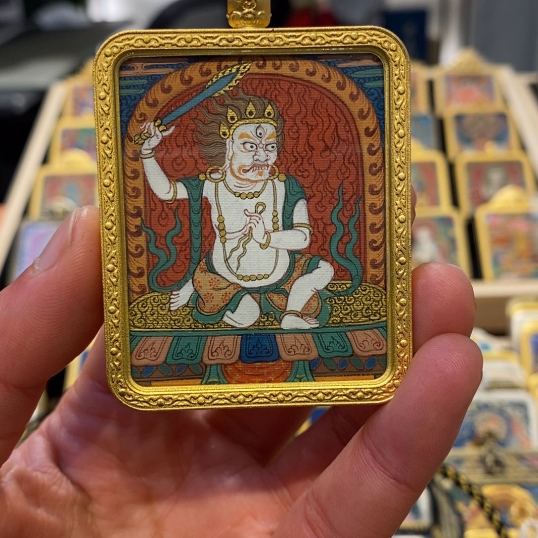 吊坠天**勤藏卡嘎松老师不动