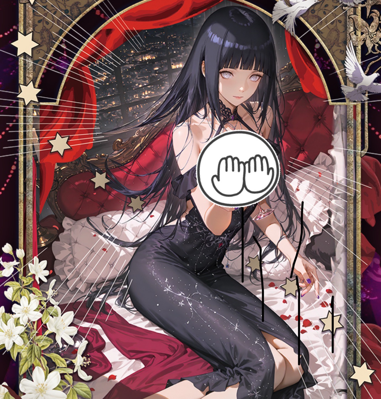 新人浮浮【鹿聆文创】火影忍者A6亚克力清凉卡盲盒（代拆）