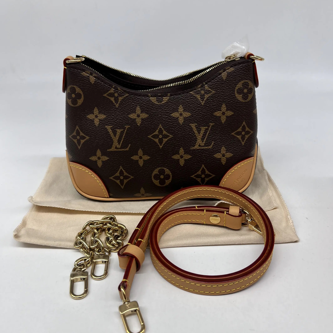 95新 LouisVuitton/路易威登 LV 牛角nano  02501