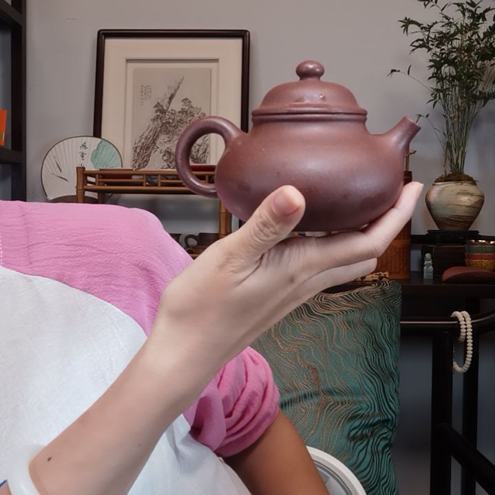 科****茶壶紫砂容天壶半手工