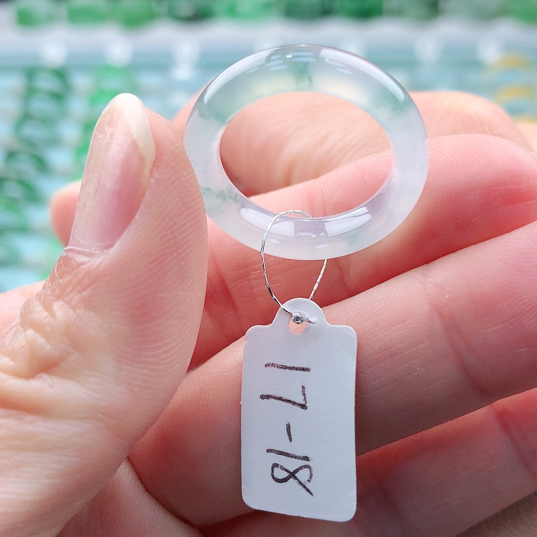 翡翠未镶嵌戒指A货缅甸翡翠