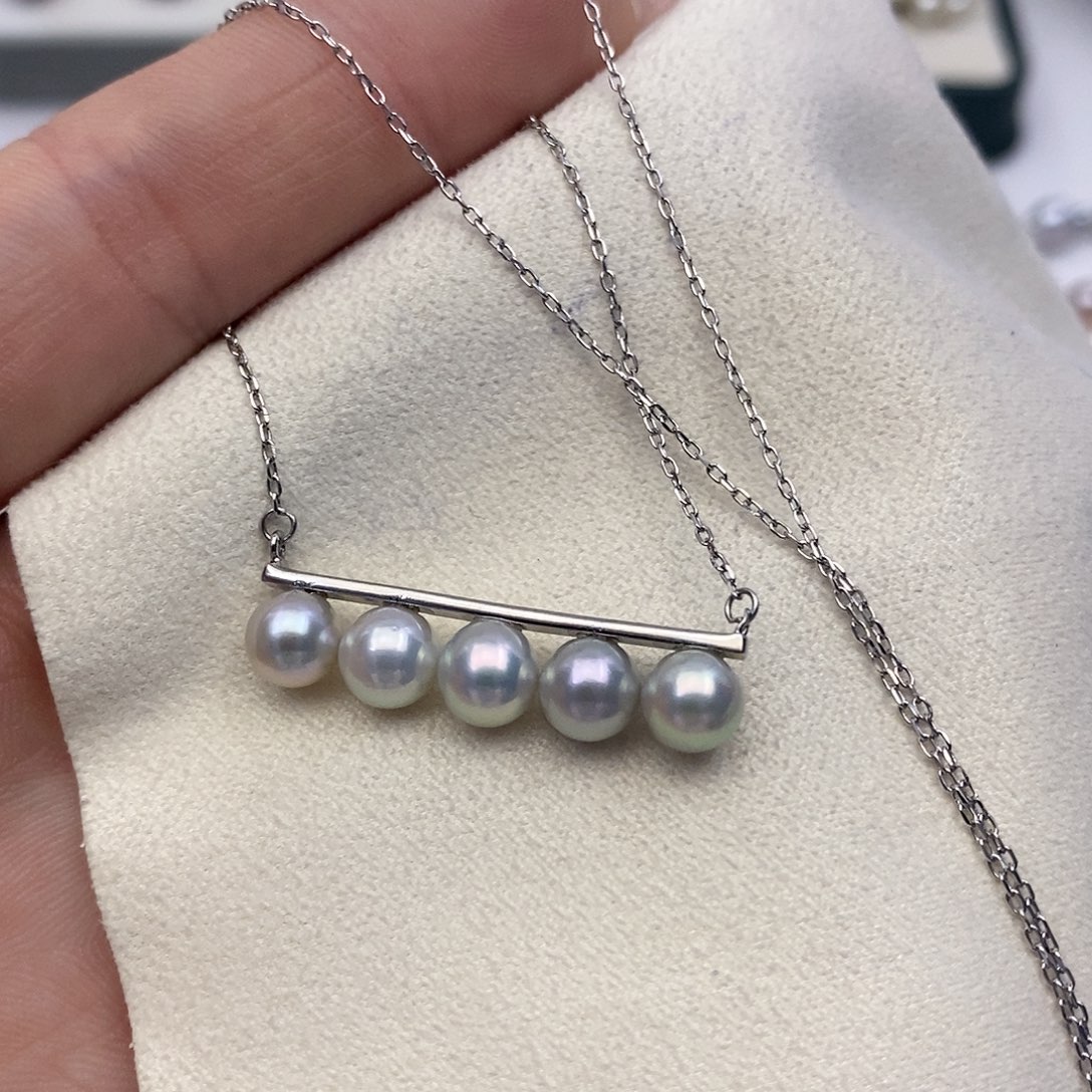 【闪购商品】海水珍珠颈饰银S925镶嵌35