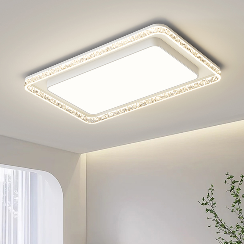 客厅灯现代简约LED护眼卧室主灯大气家用吸顶灯广东中山全屋灯具