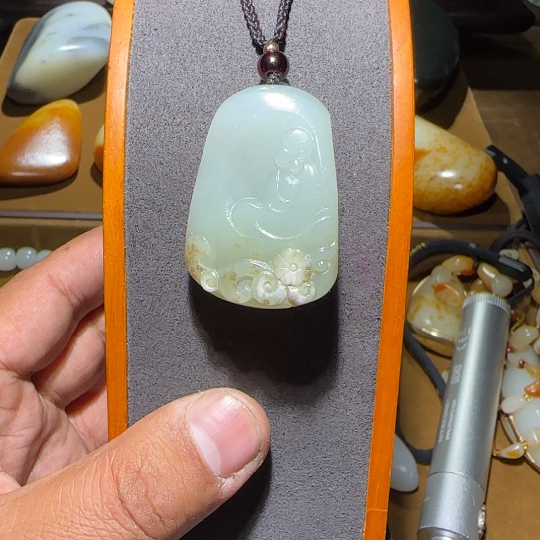 和田玉（白玉）未镶嵌颈饰