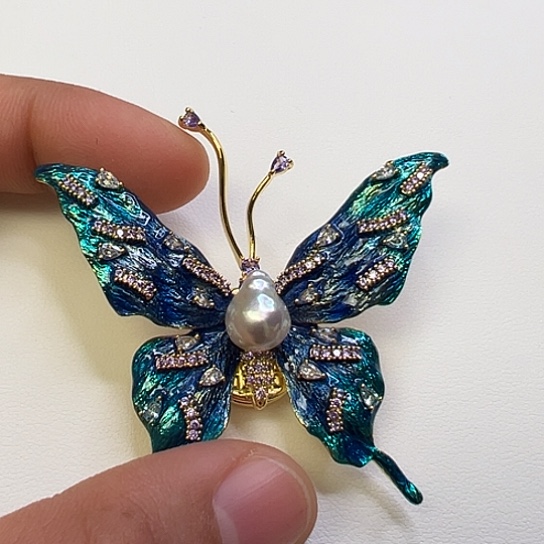 胸饰海水珍珠未镶嵌