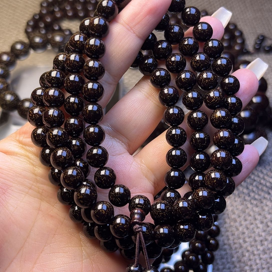 檀香紫檀（小叶紫檀）0.8 108颗满天星