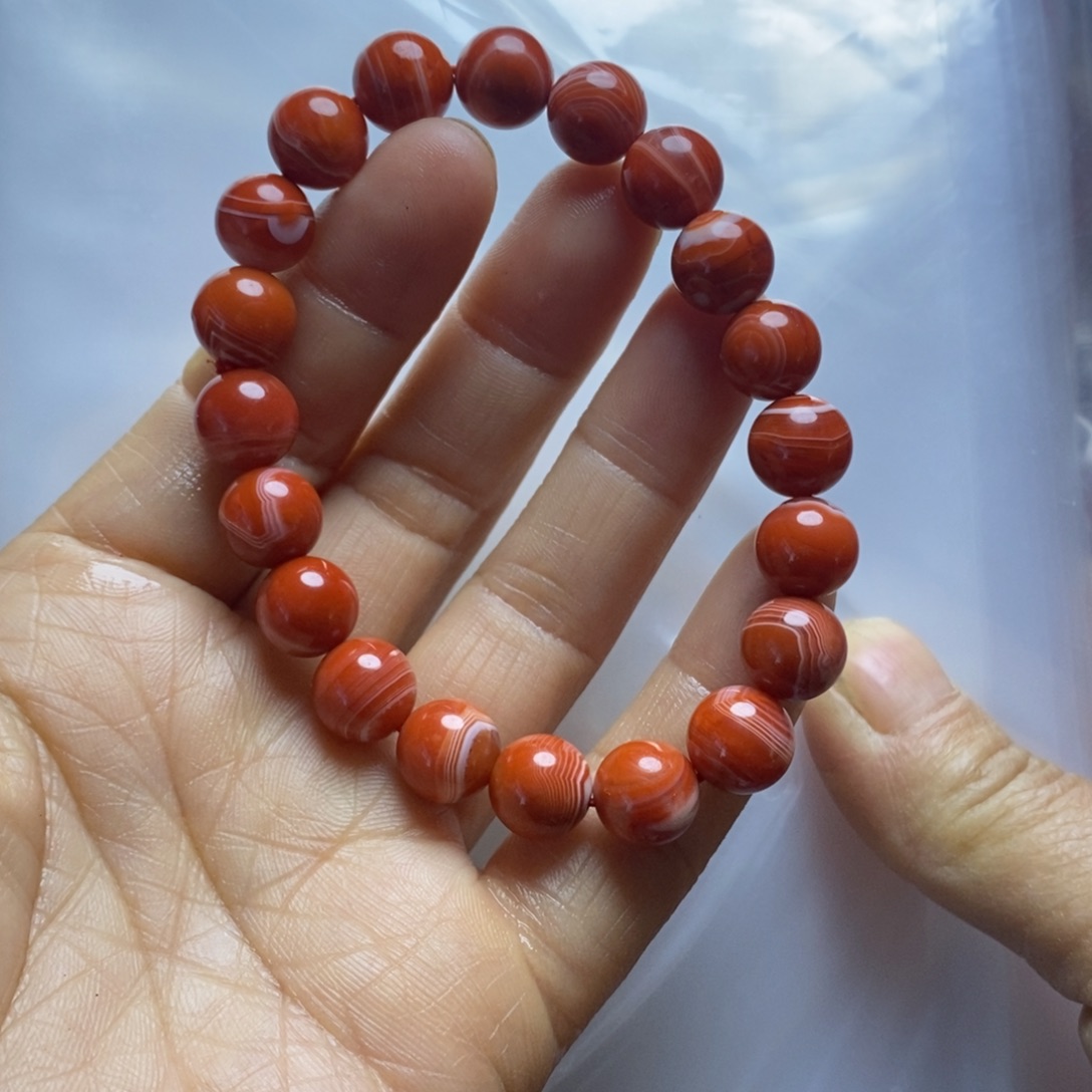 玛瑙/玉髓未镶嵌手链