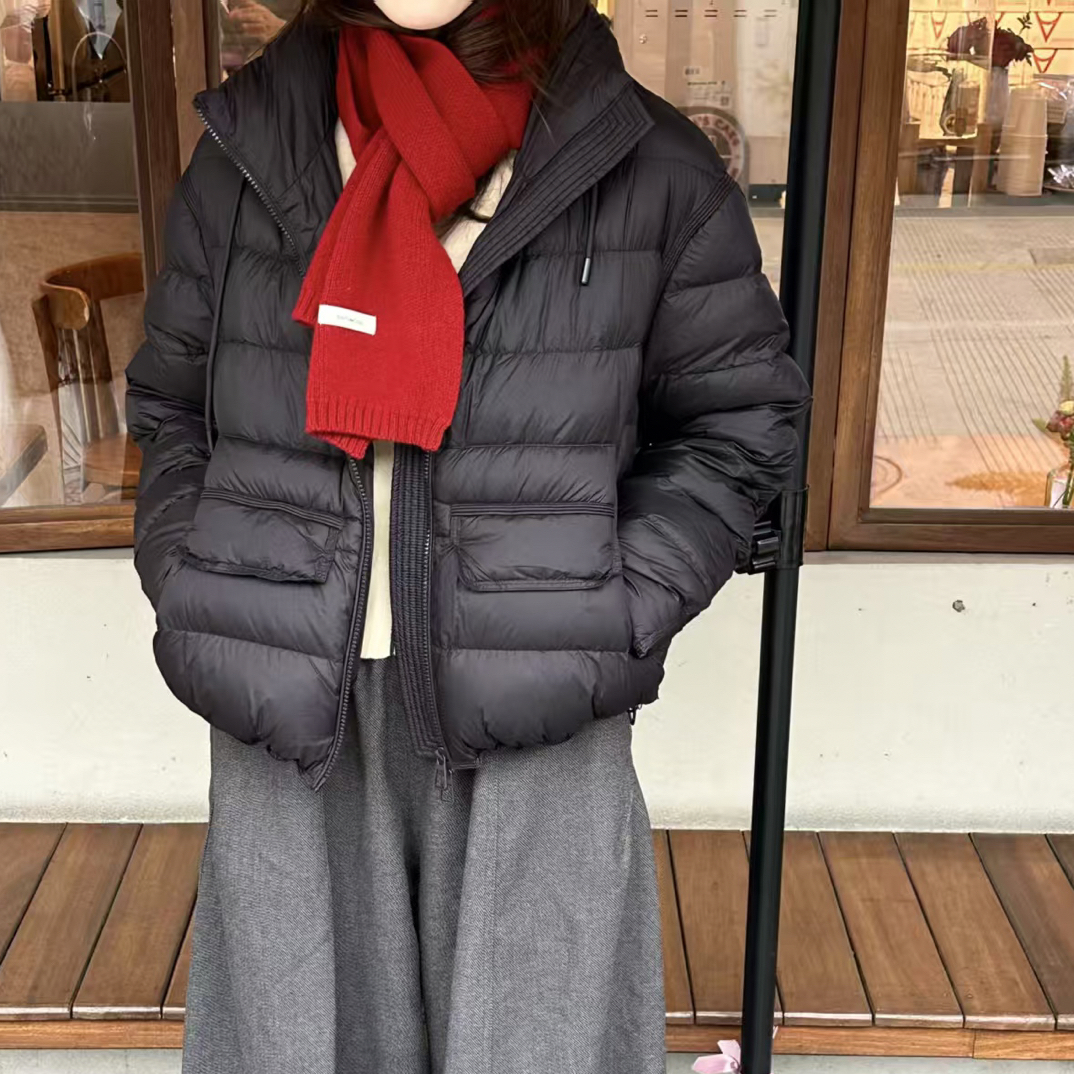 康家衣橱新款高品质羽绒服5258