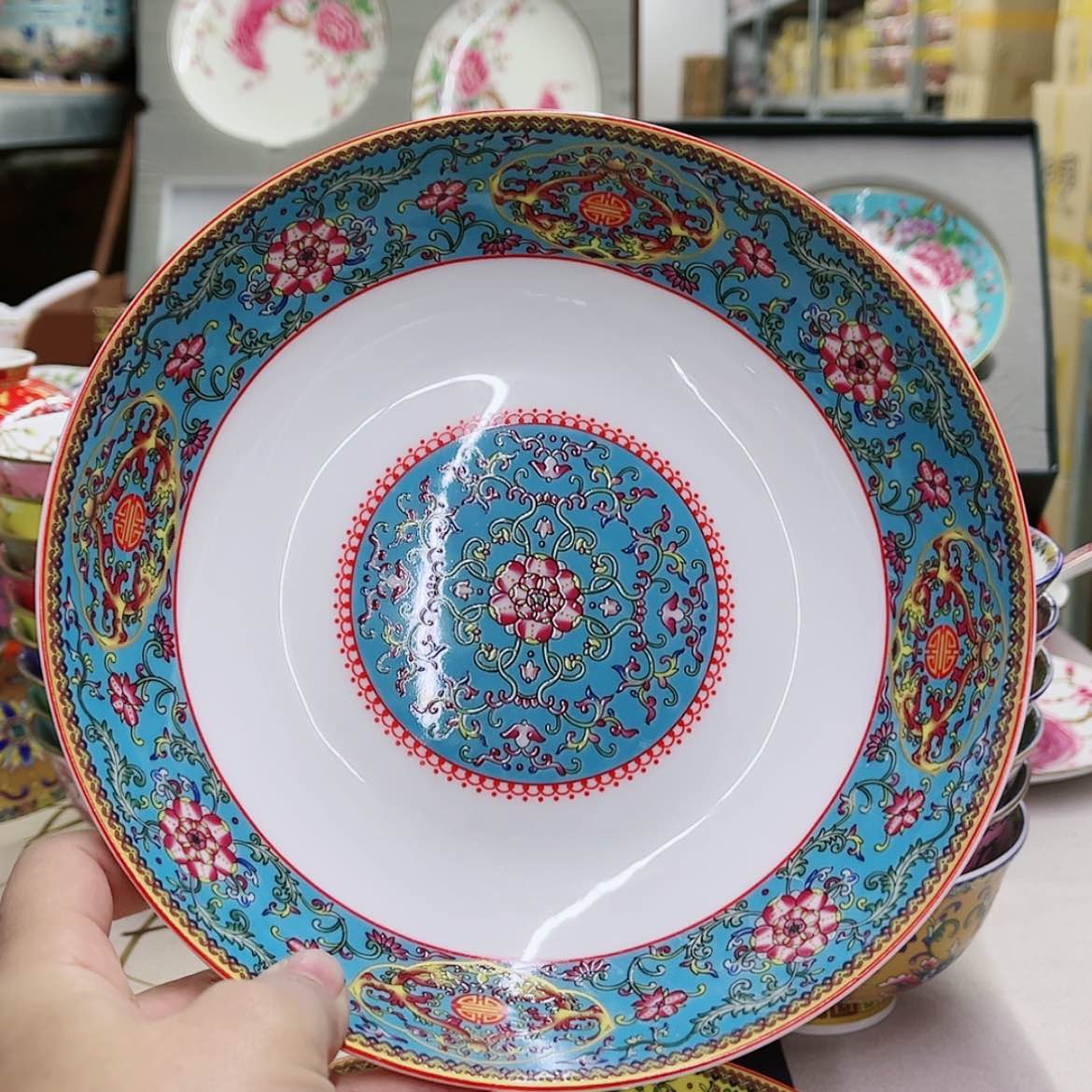 【闪购商品】珐琅8寸1个……………………