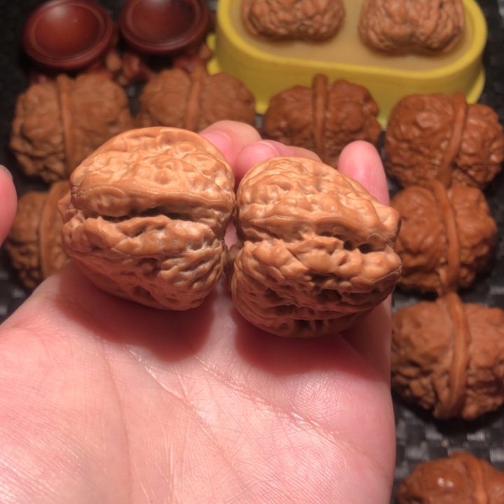 把件文玩核桃35全品蛙王