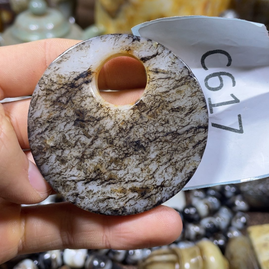 和田玉吊坠(不含链)未镶嵌