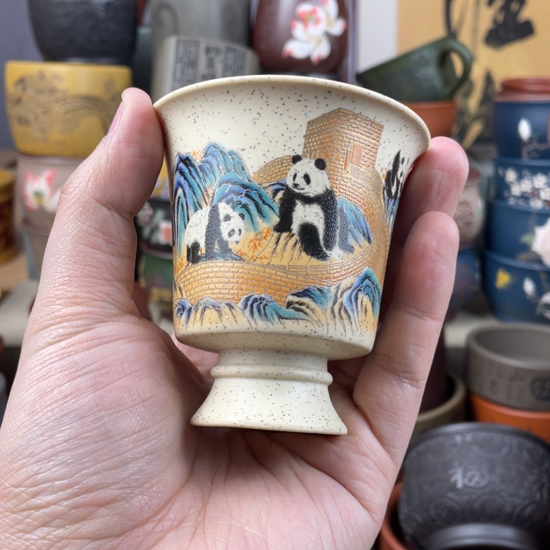 紫砂茶杯紫砂茶杯