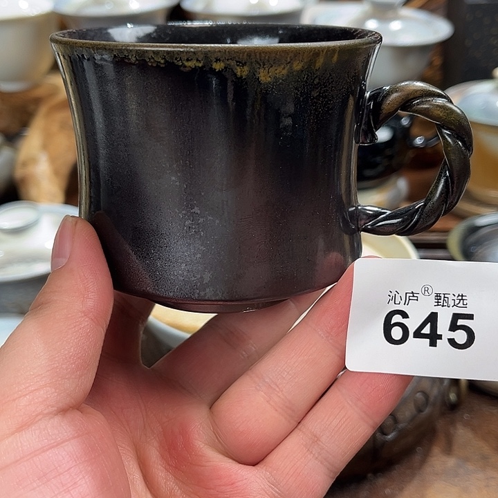 沁庐柴窑古法柴烧全手工茶具