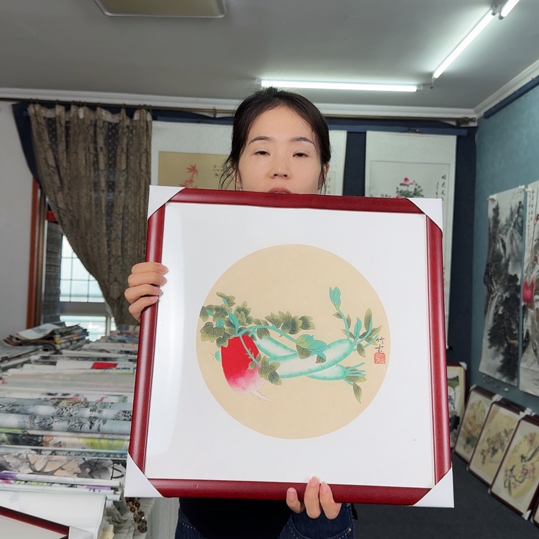 纯手绘的好看作品