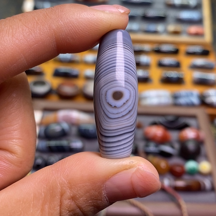 未镶嵌玛瑙/玉髓珠宝半成品