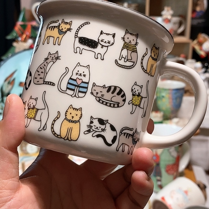 猫咪集合马克杯………