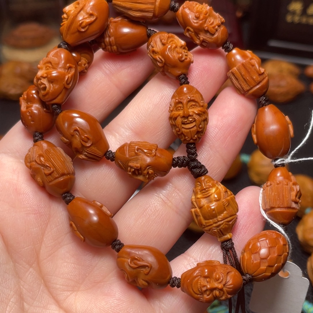 橄榄核手串/手链1.1小子殷派罗汉