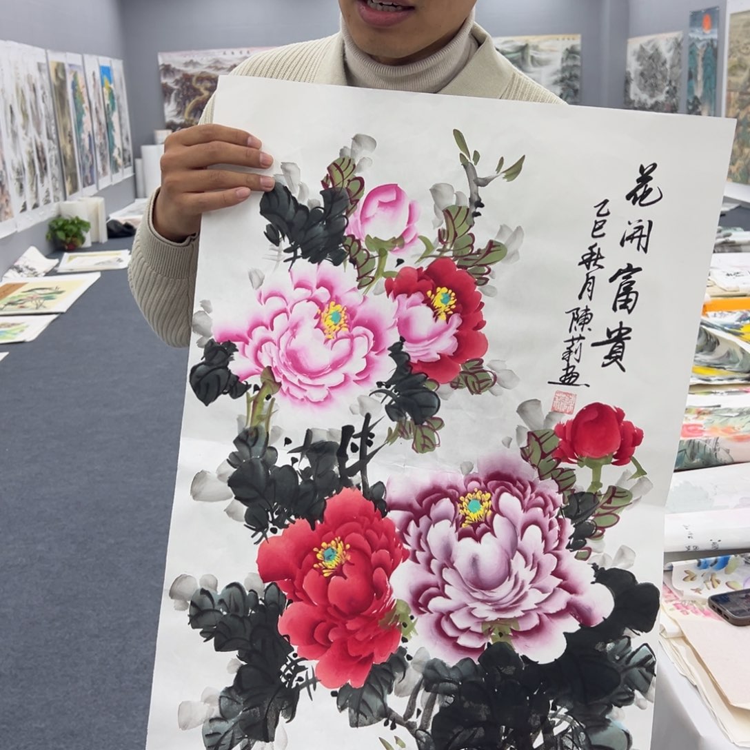 国画国画作品欣赏一下