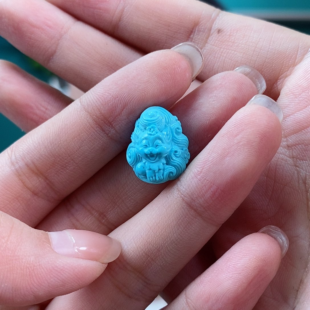 绿松石珠宝奇石未镶嵌